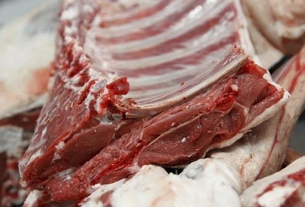 Кости, ребра Замороженное мясо с костей
